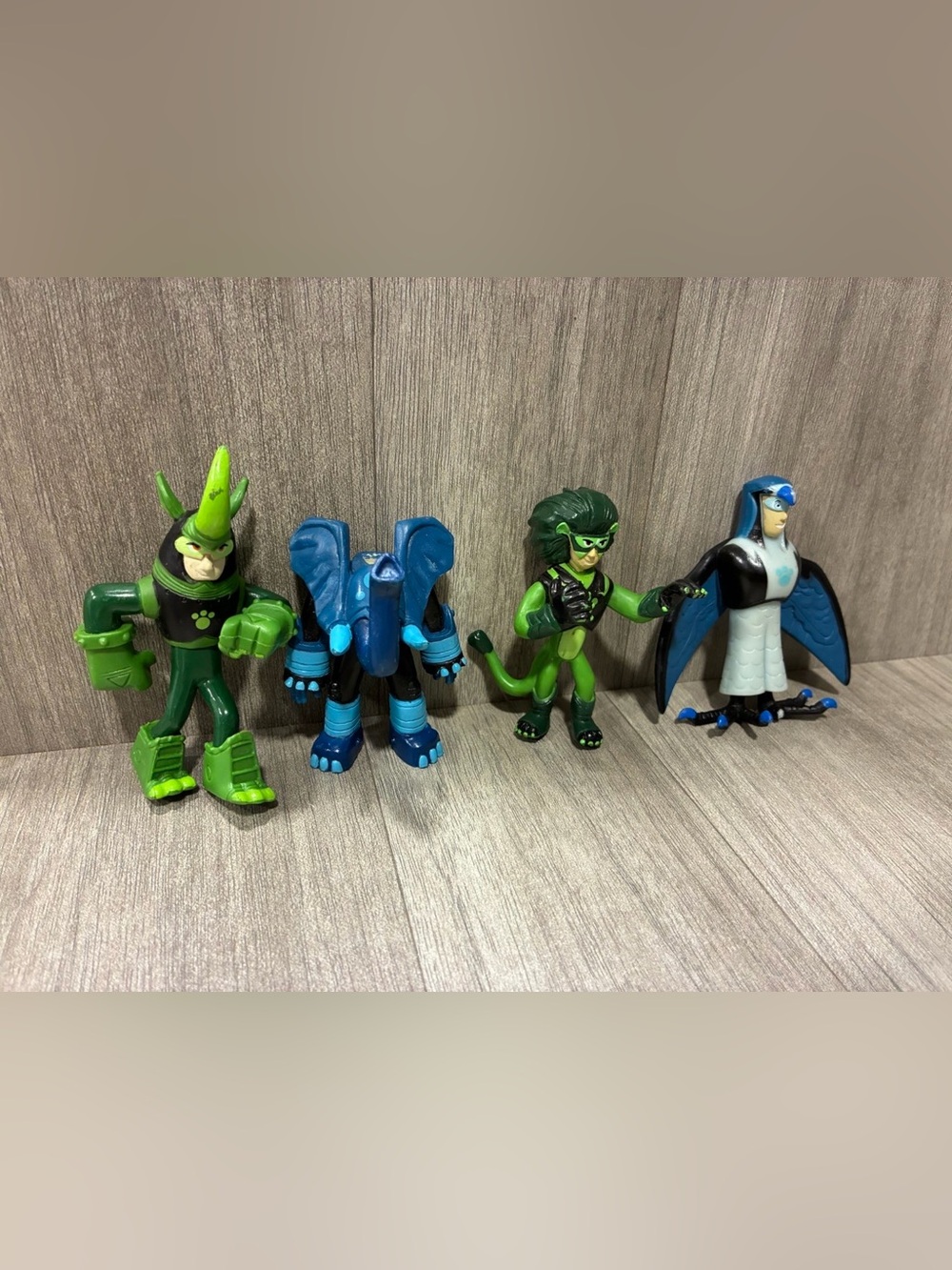 Wild Kratts Lot of 4 (Two Damaged)